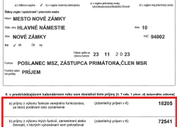 V NOVÝCH ZÁMKOCH FUNKCIONÁRI ZAROBILI ZA ROK 2022 VIAC AKO PREMIÉR, ČI GENERÁLNY PROKURÁTOR !